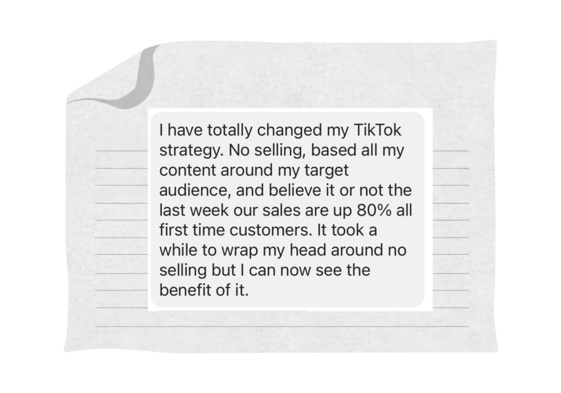 Strategic TikTok marketing advice for business growth and increased sales.